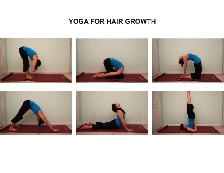 Yoga Poses to Prevent Hair Loss - Ekam Yogashala