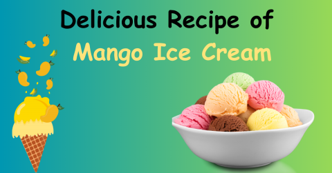 recipe of mango ice cream