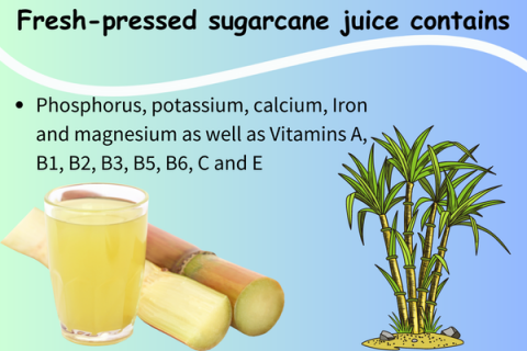 sugarcane juice nutritional values 