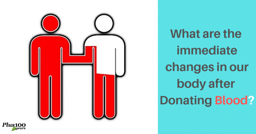 What Are The Immediate Changes In Our Body After Donating Blood?